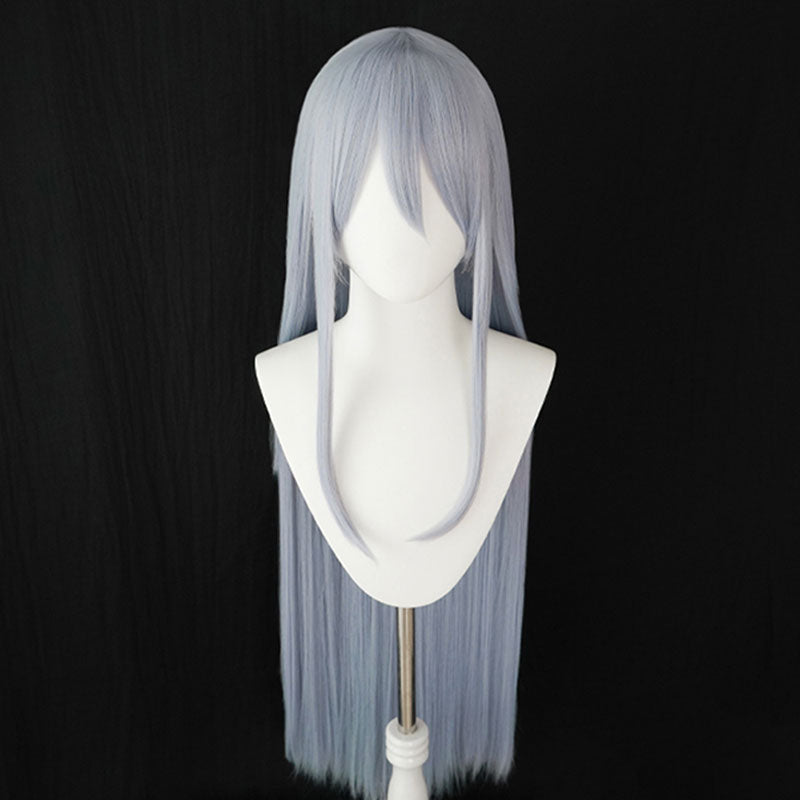 Muse Dash Nun Marija Gray Blue Cosplay Wig