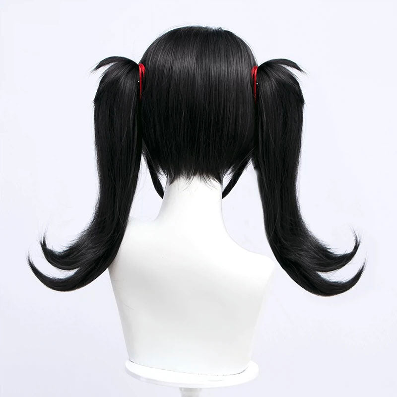 Needy Streamer Overload Ame-chan Black Cosplay Wig