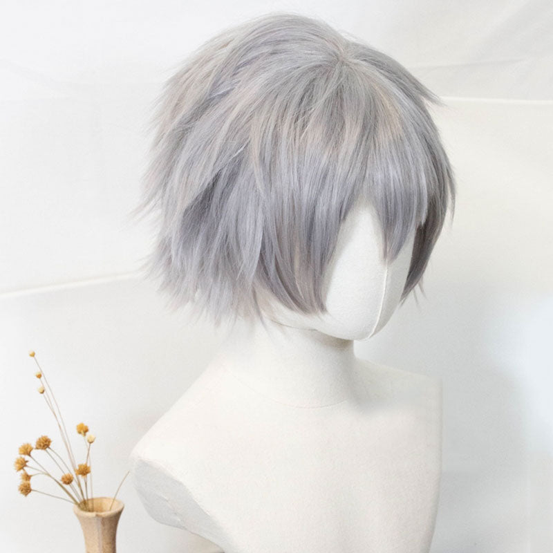 New Genesis Evangelion EVA Kaworu Nagisa Cosplay Wig