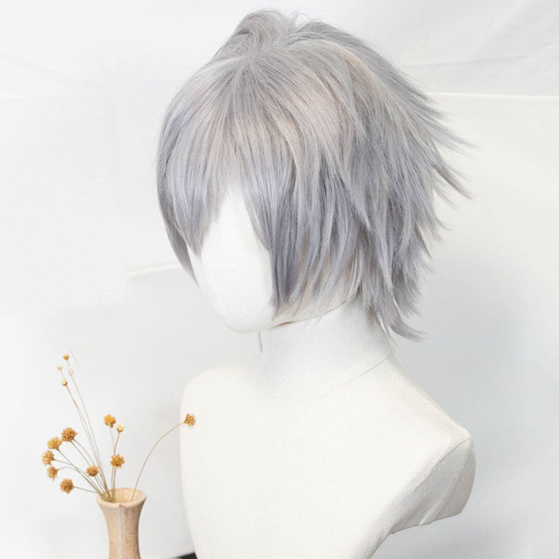 New Genesis Evangelion EVA Kaworu Nagisa Cosplay Wig