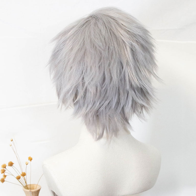 New Genesis Evangelion EVA Kaworu Nagisa Cosplay Wig