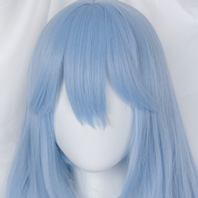 New Genesis Evangelion EVA Rei Ayanami Blue Long Wig Cosplay Wig