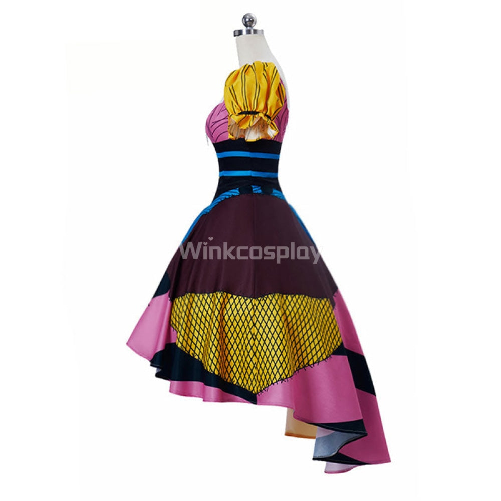 Nightmare Before Christmas Sally Halloween Dress Cosplay Costume