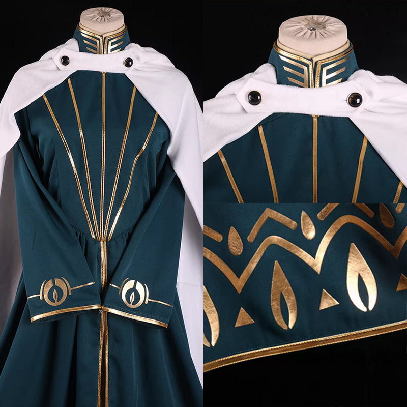 Octopath Traveler 2 Cleric Temenos Cosplay Costume