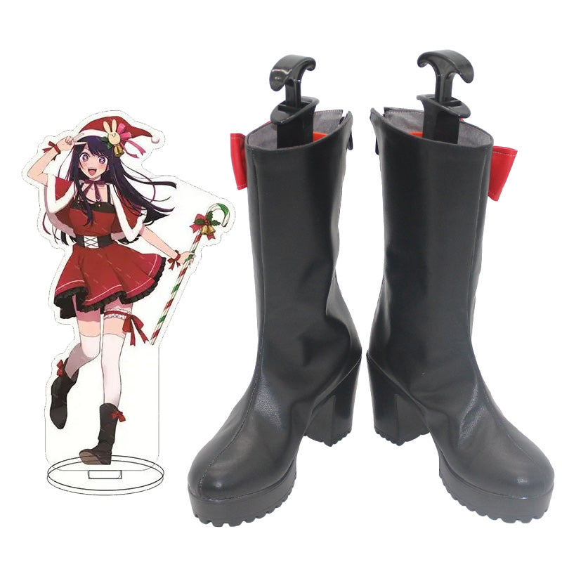 Oshi no Ko Favorite Girl My Idol's Child Ai Hoshino Christmas Cosplay Shoes