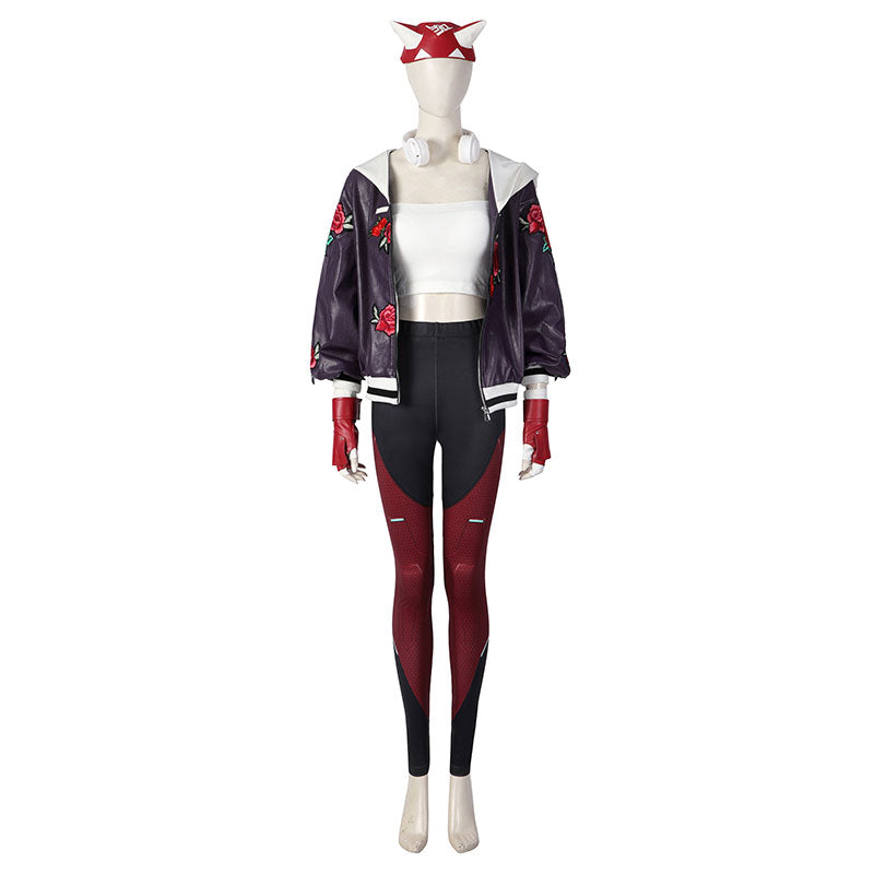 Overwatch 2 OW Kiriko Athleisure Skin Cosplay Costume