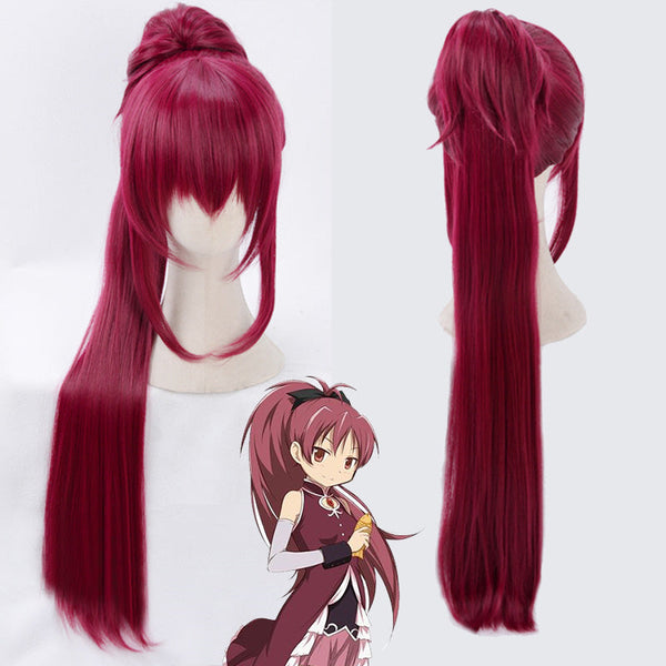 Puella Magi Madoka Magica Kyoko Sakura Cosplay Wig