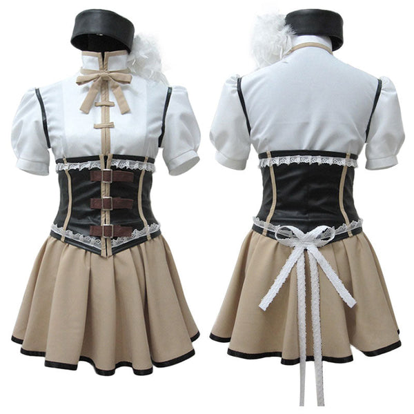 Puella Magi Madoka Magica Mami Tomoe Cosplay Costume