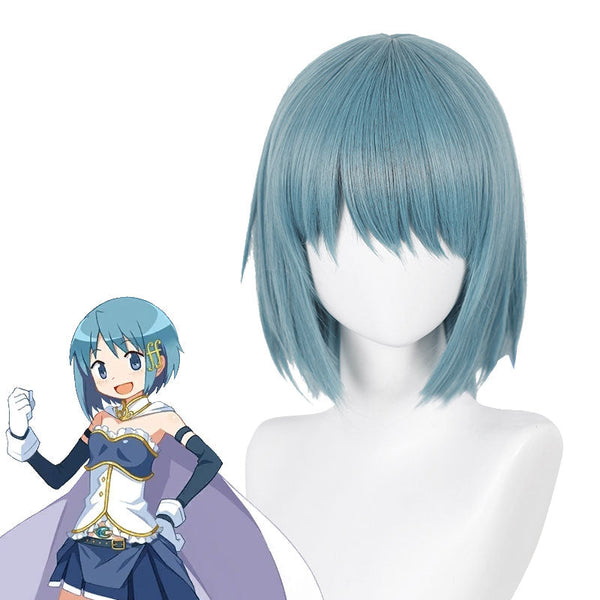 Puella Magi Madoka Magica Sayaka Miki Cosplay Wig