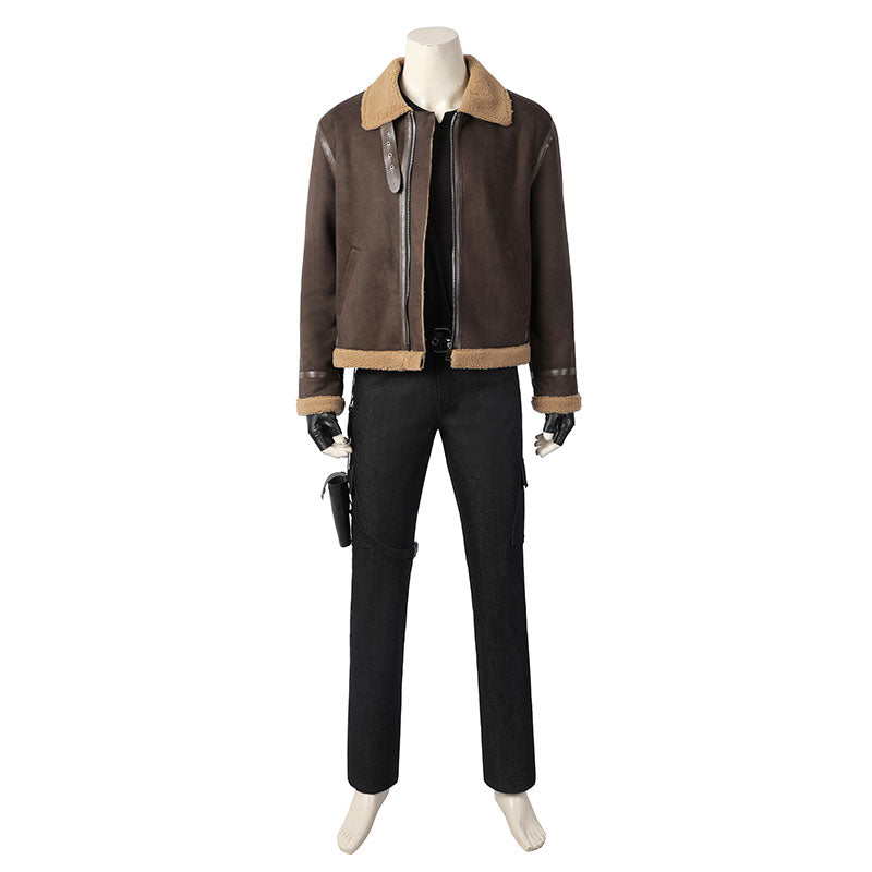 Resident Evil 4 Remake Leon S. Kennedy Leon Scott Kennedy Cosplay Costume