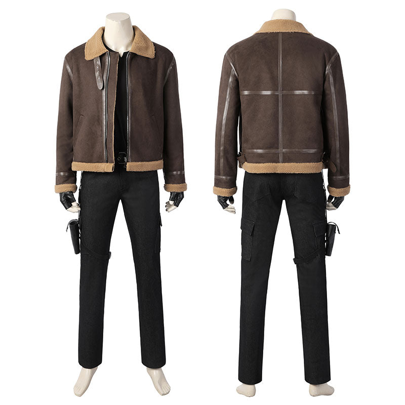 Resident Evil 4 Remake Leon S. Kennedy Leon Scott Kennedy Cosplay Costume