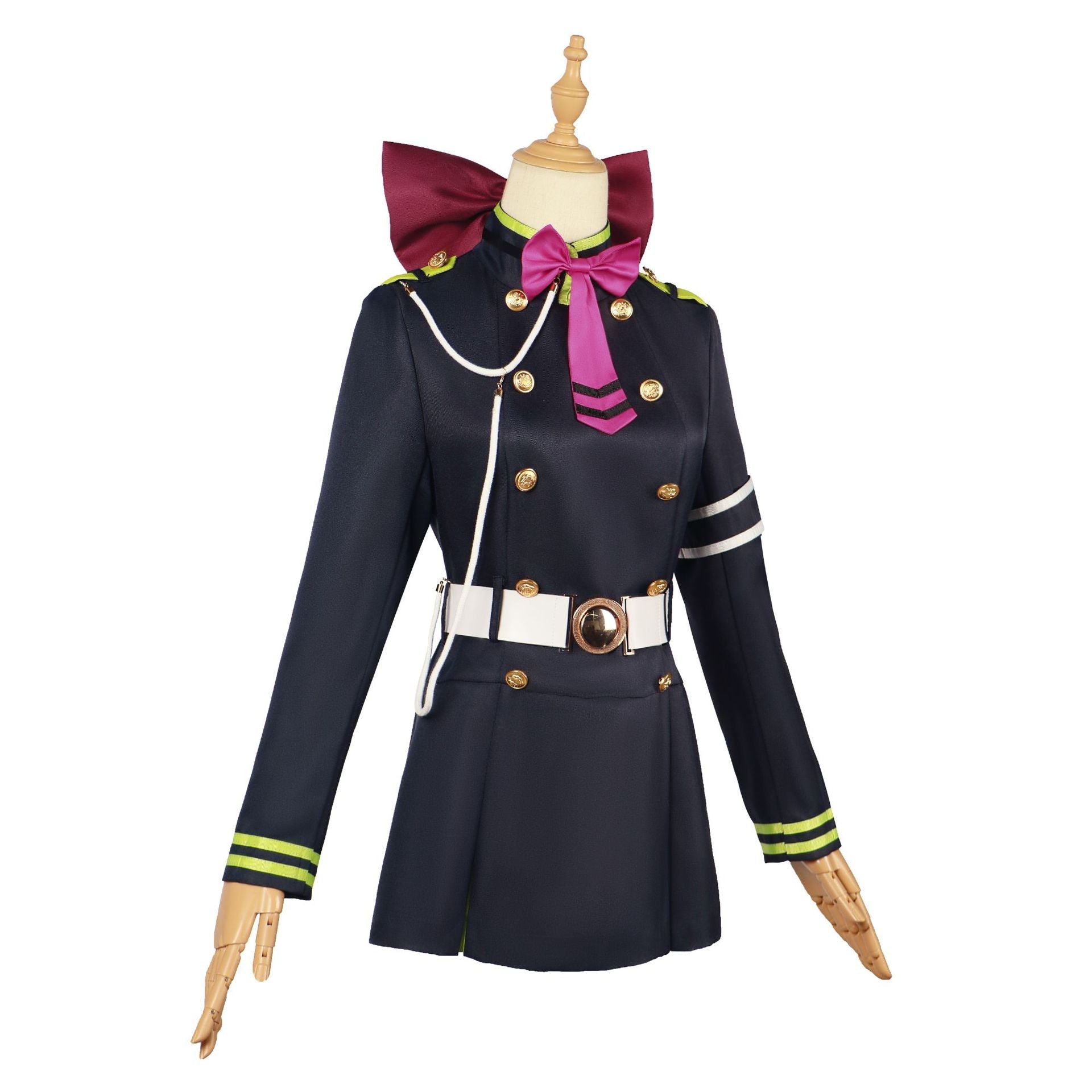 Seraph of the End Owari no Seraph Shinoa H¨©ragi Cosplay Costume