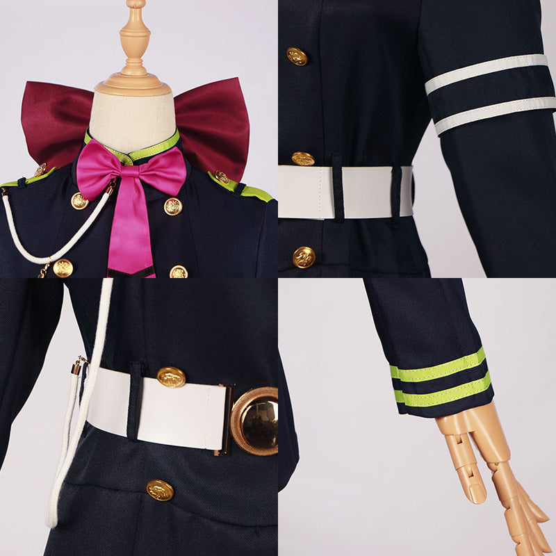 Seraph of the End Owari no Seraph Shinoa H¨©ragi Cosplay Costume