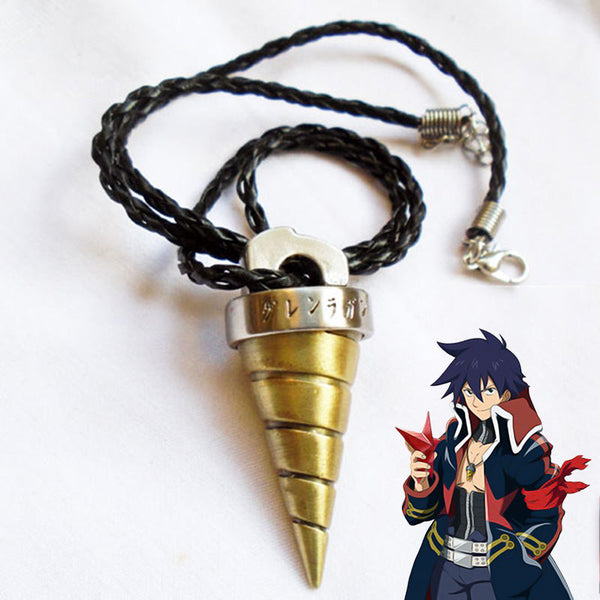 Tengen Toppa Gurren Lagann Simon Necklace Cosplay Accessory Prop