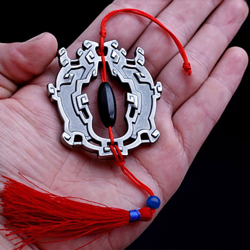 The Grandmaster of Demonic Cultivation Mo Dao Zu Shi Wei Wuxian Yiling Patriarch Yin Tiger Tally Cosplay Accessory Prop