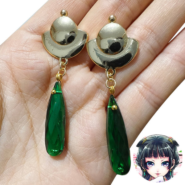 The Apothecary Diaries Kusuriya no Hitorigoto Maomao Earrings Cosplay Accessory Prop