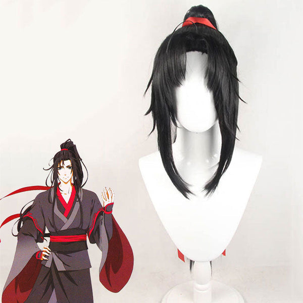 The Grandmaster of Demonic Cultivation Mo Dao Zu Shi Wei Wuxian Black Cosplay Wig