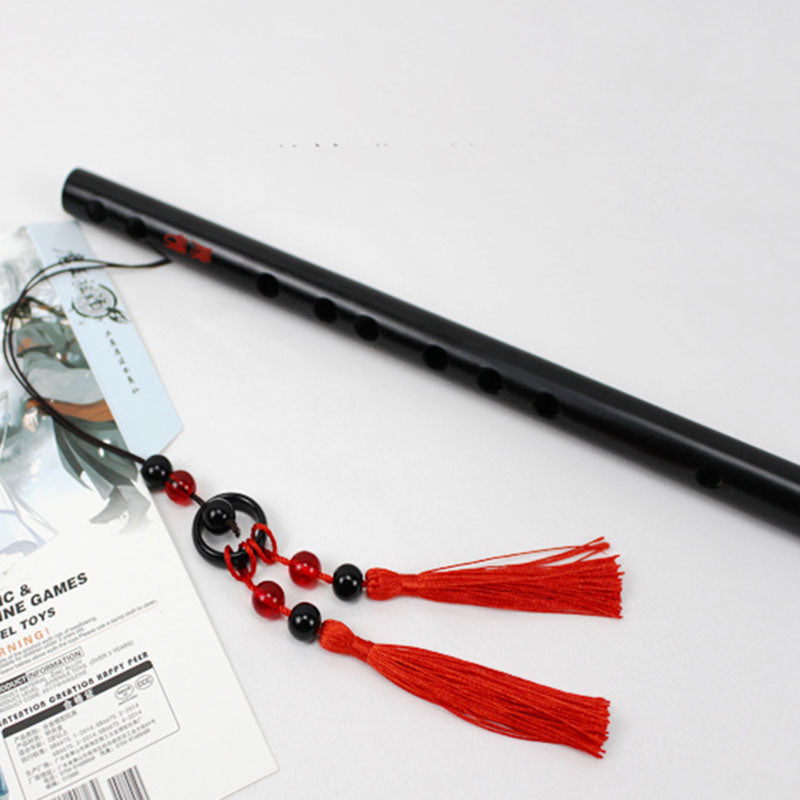 The Grandmaster of Demonic Cultivation Mo Dao Zu Shi Wei Wuxian Yiling Patriarch Chenqing Flute Cosplay Accessory Prop