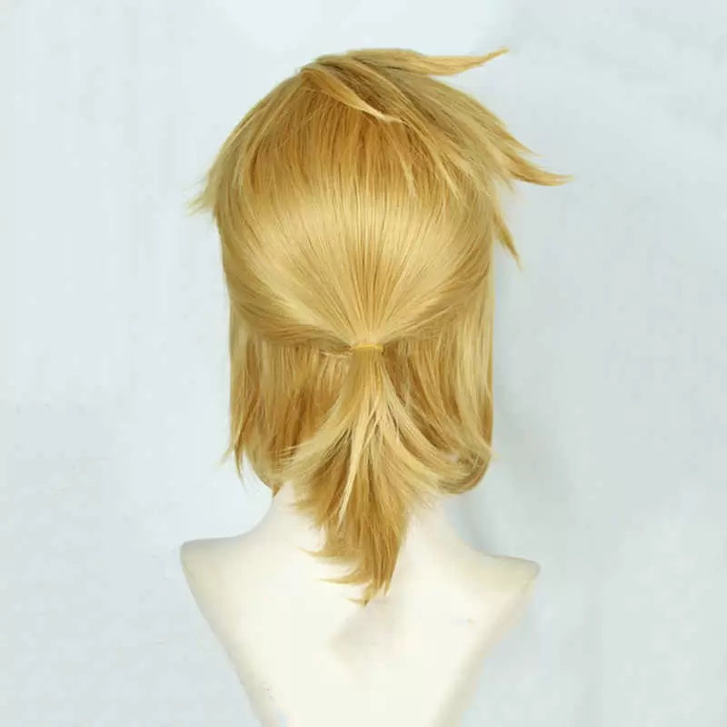 The Legend of Zelda: Breath of the Wild Link Golden Cosplay Wig