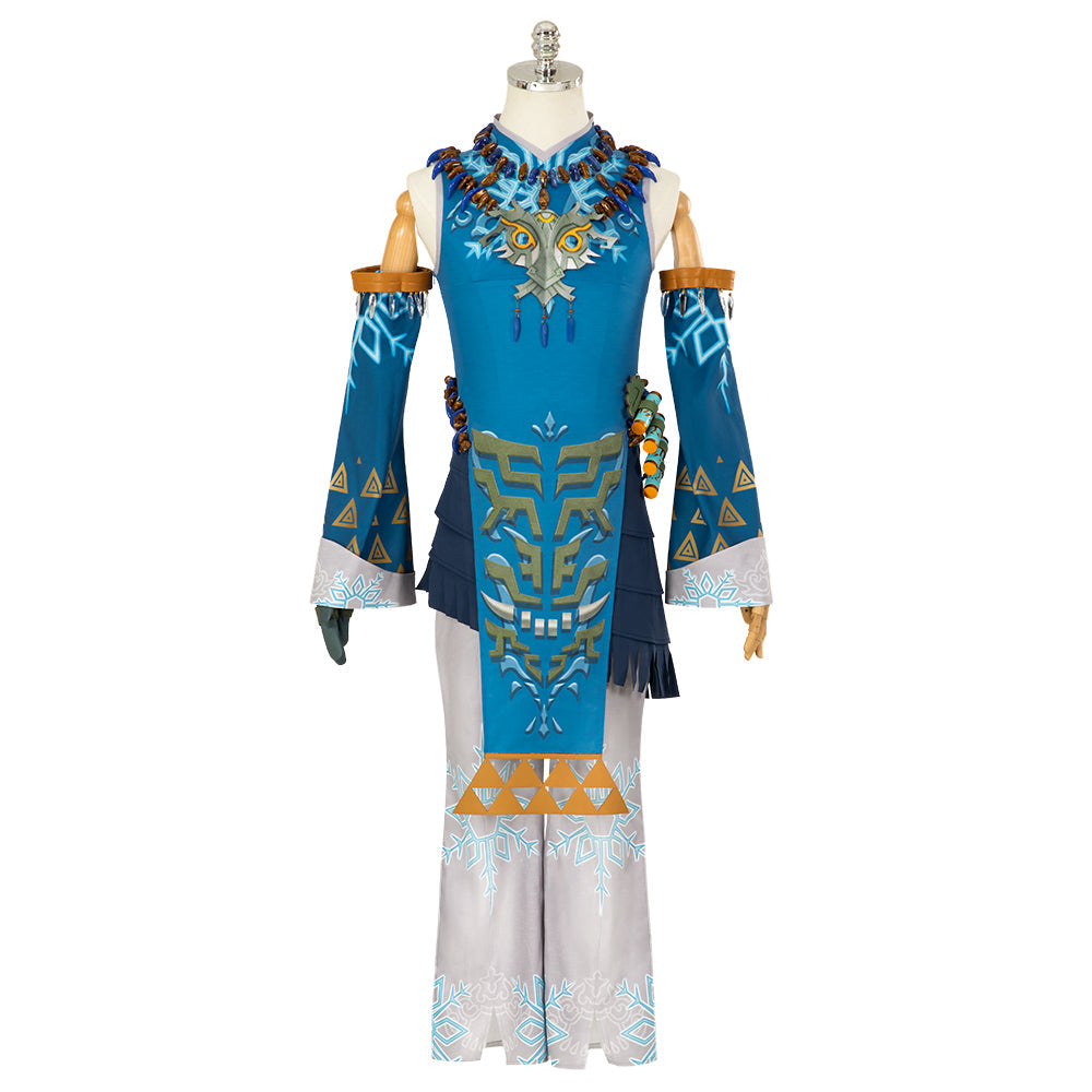 The Legend of Zelda: Tears of the Kingdom Link Frostbite Armor Set Frostbite Set B Edition Cosplay Costume