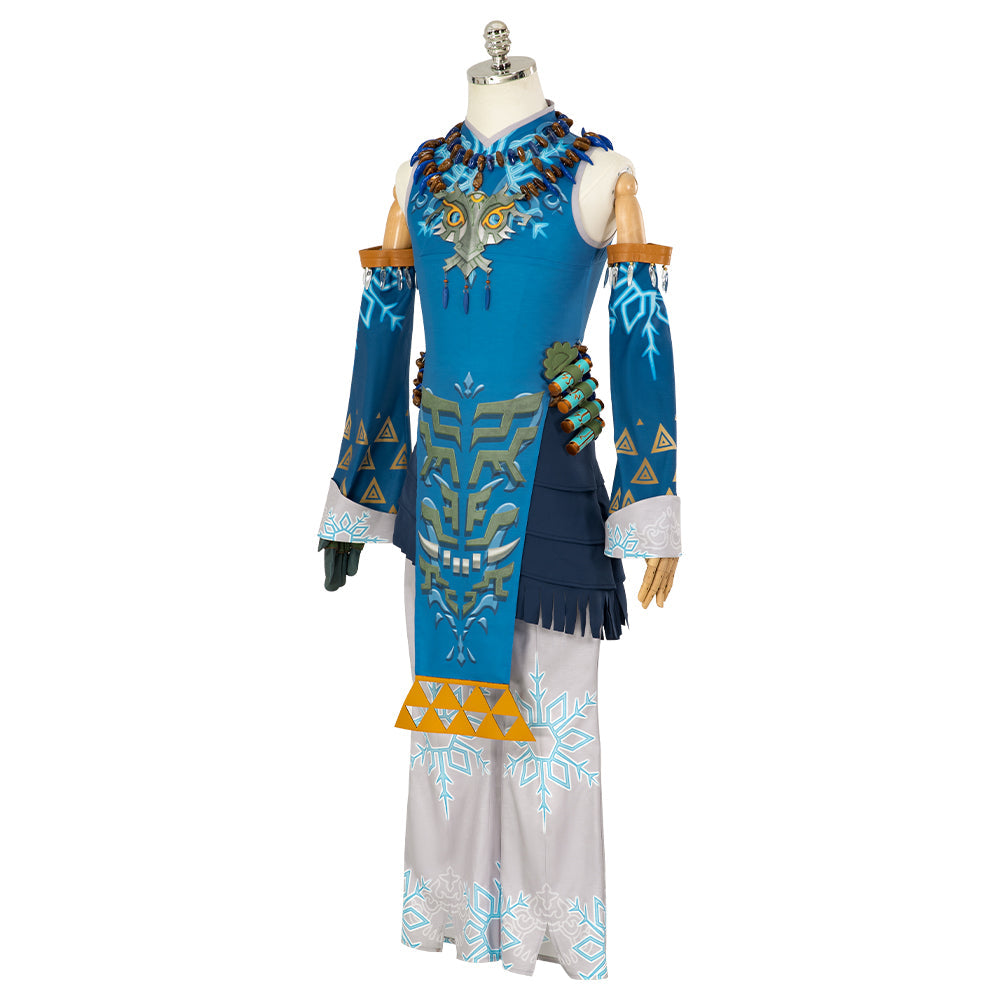 The Legend of Zelda: Tears of the Kingdom Link Frostbite Armor Set Frostbite Set B Edition Cosplay Costume