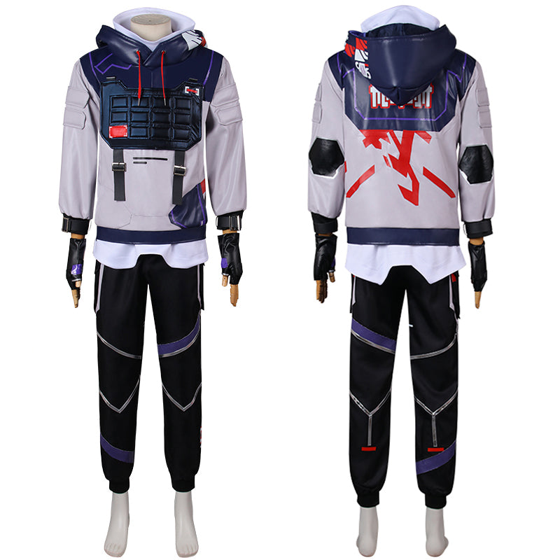 Valorant New Agent Iso Cosplay Costume