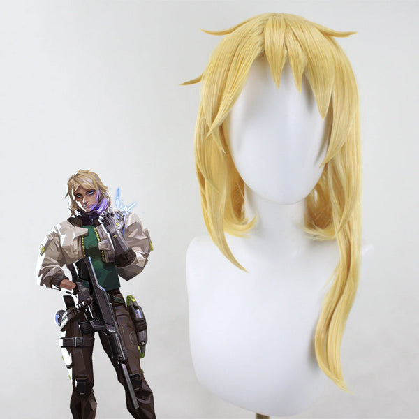 Valorant Agent 23 Deadlock Cosplay Wig