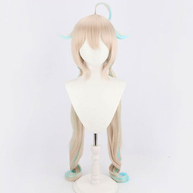 Virtual YouTuber Nijisanji Ethyria Enna Alouette Golden Cosplay Wig