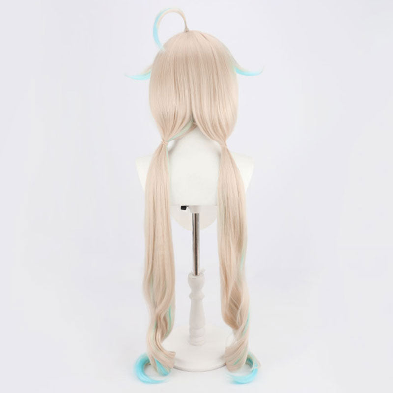 Virtual YouTuber Nijisanji Ethyria Enna Alouette Golden Cosplay Wig