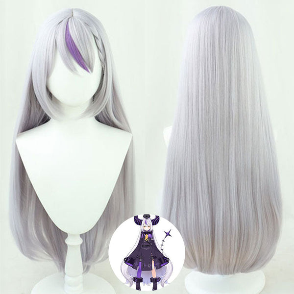 Virtual YouTuber La+ Darknesss Laplus Cosplay Wig