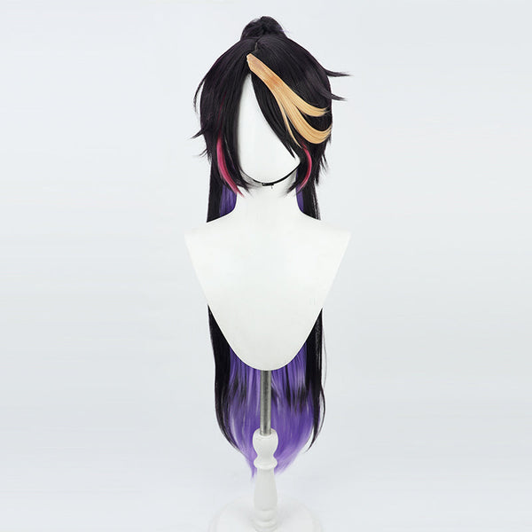 Virtual YouTuber Nijisanji Luxiem Shu Yamino Long Cosplay Wig