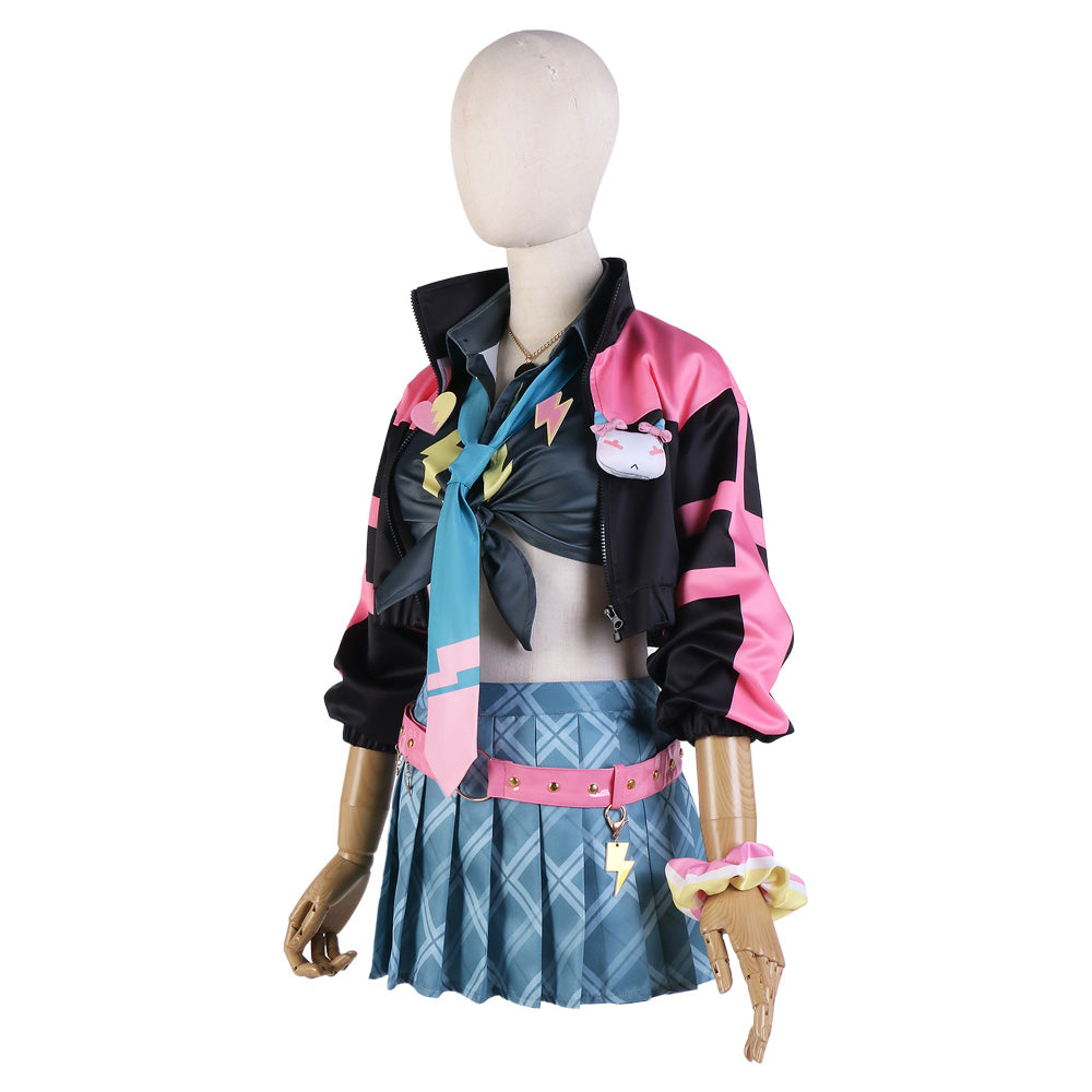 Virtual YouTuber Nijisanji XSOLEIL Kotoka Torahime Cosplay Costume