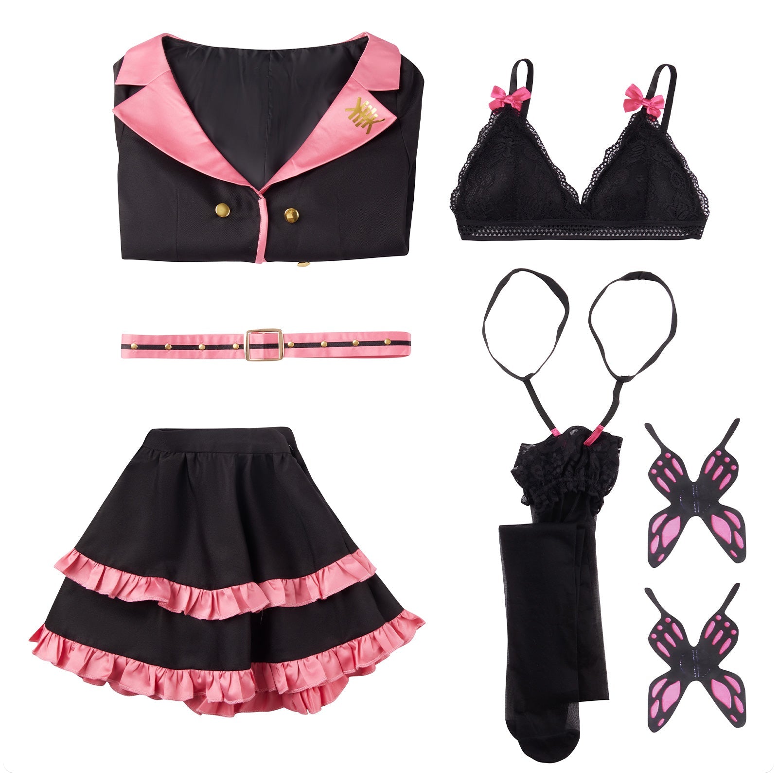 Vocaloid Hatsune Miku Project DIVA Sweet Devil Cosplay Costume