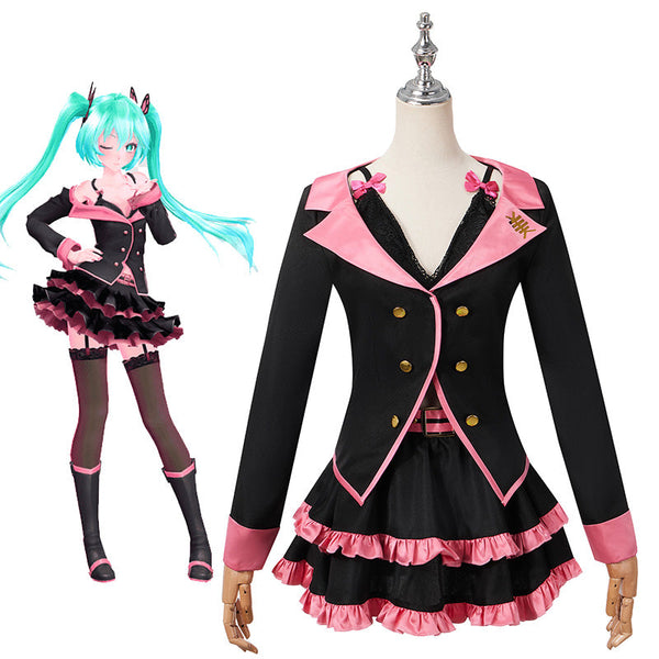 Vocaloid Hatsune Miku Project DIVA Sweet Devil Cosplay Costume