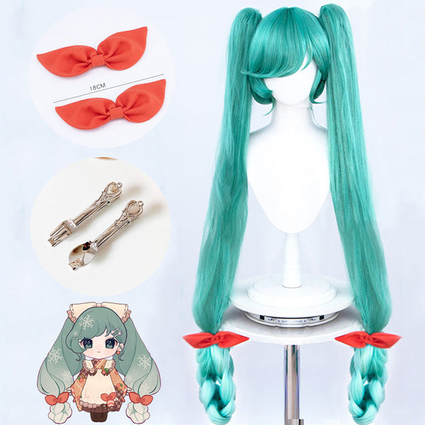 Vocaloid Hatsune Miku Snow Miku 2024 Cosplay Wig