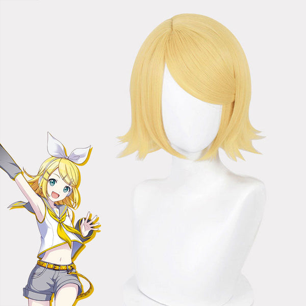 Vocaloid Kagamine Rin Cosplay Wig