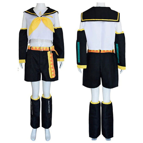 Vocaloid Kagamine Rin Halloween Cosplay Costume