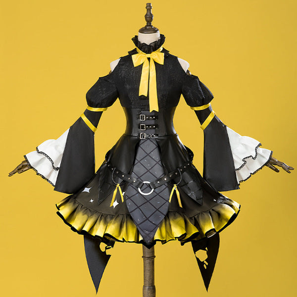 Vocaloid Kagamine Rin X Rascal Collab Little Devil Ver. 2023 Devil Wings Gothic Cosplay Costume