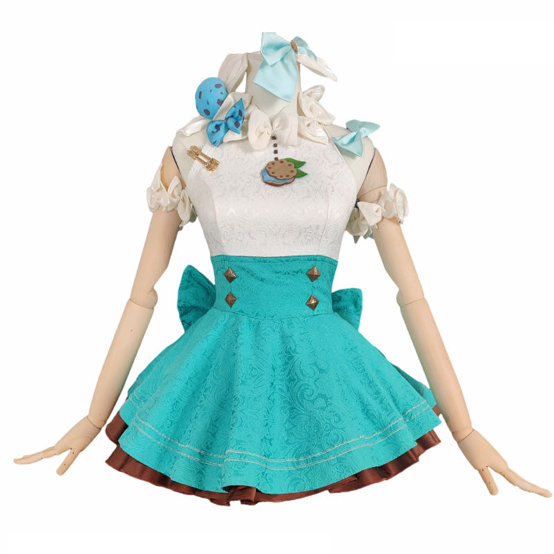 Vocaloid Sweets Series Hatsune Miku Chocolate Mint Ver Cosplay Costume