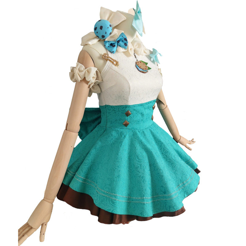 Vocaloid Sweets Series Hatsune Miku Chocolate Mint Ver Cosplay Costume