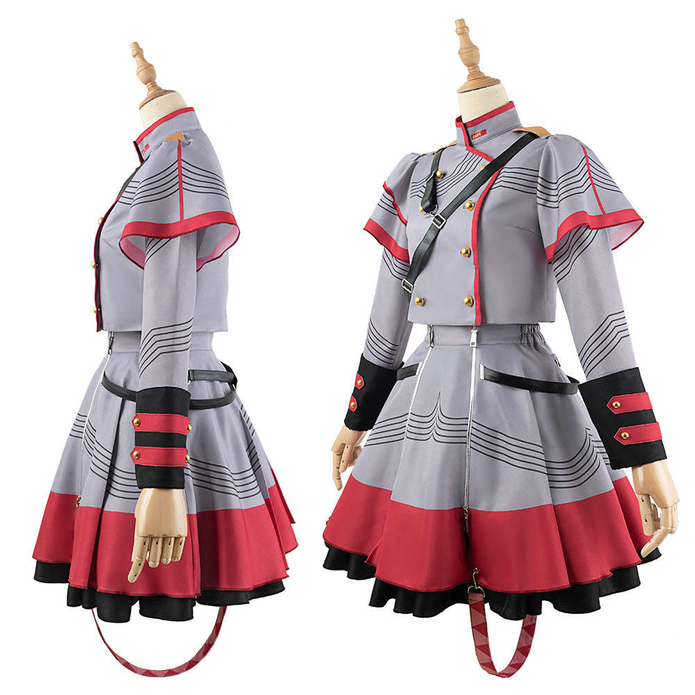 Vocaloid Synthesizer V Kasane Teto Cosplay Costume