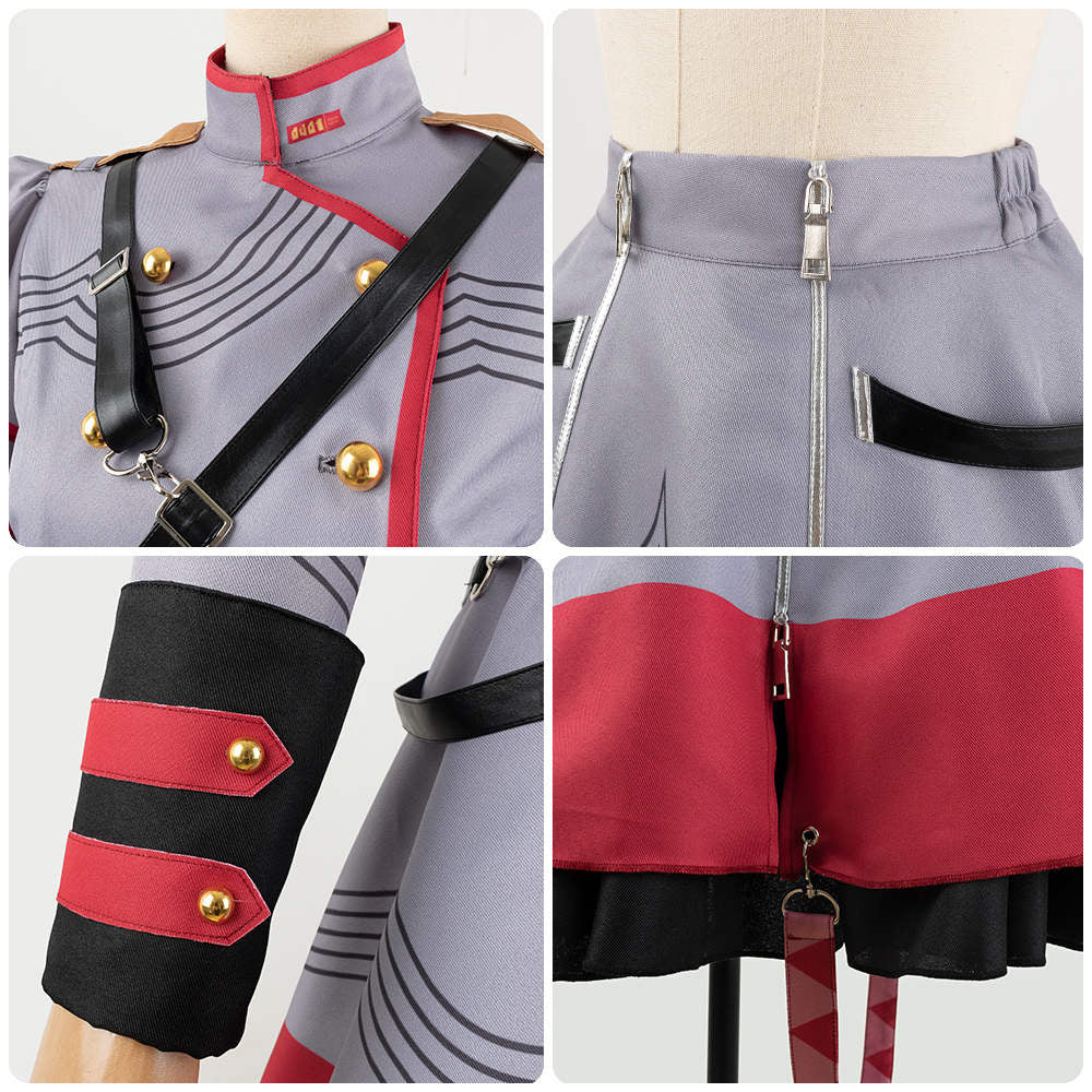 Vocaloid Synthesizer V Kasane Teto Cosplay Costume