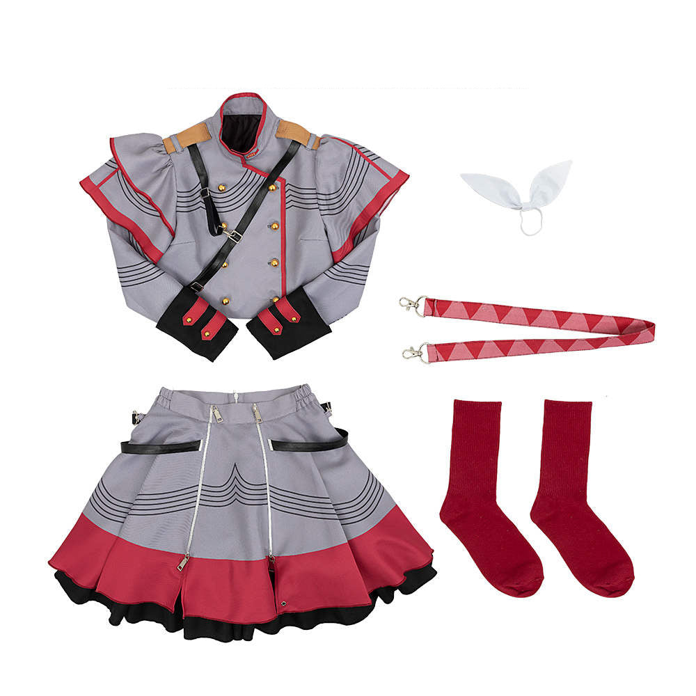 Vocaloid Synthesizer V Kasane Teto Cosplay Costume