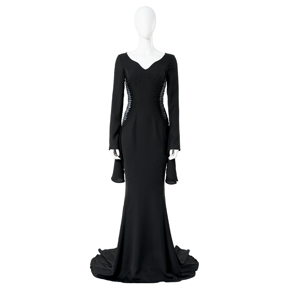 Wednesday 2022 Addams Family Morticia Addams Cosplay Costume