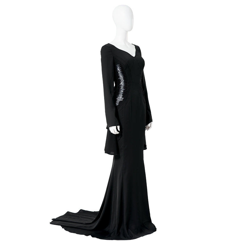 Wednesday 2022 Addams Family Morticia Addams Cosplay Costume