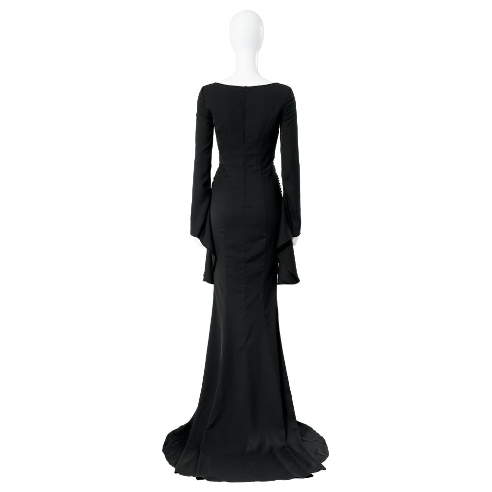 Wednesday 2022 Addams Family Morticia Addams Cosplay Costume