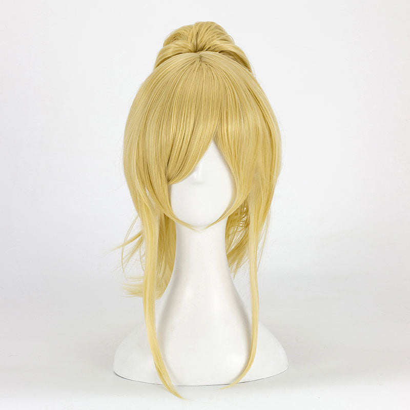 Your Lie in April Shigatsu wa Kimi no Uso Kaori Miyazono Golden Cosplay Wig