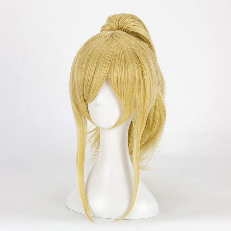 Your Lie in April Shigatsu wa Kimi no Uso Kaori Miyazono Golden Cosplay Wig