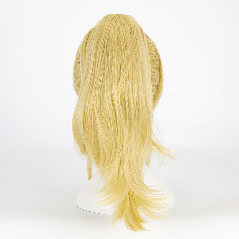 Your Lie in April Shigatsu wa Kimi no Uso Kaori Miyazono Golden Cosplay Wig