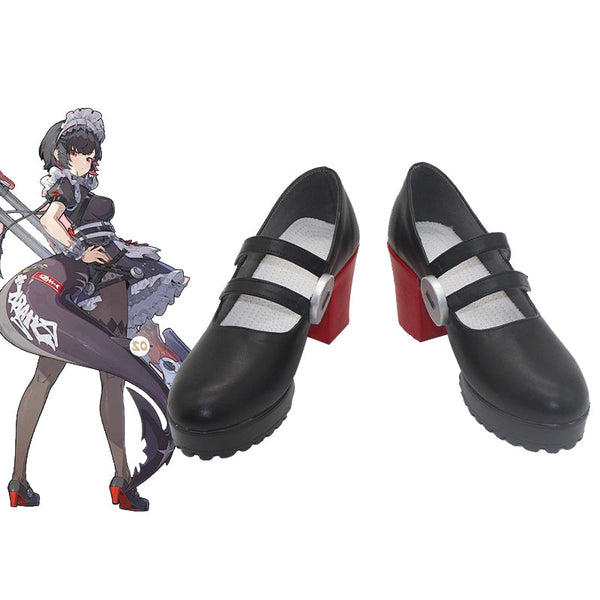 Zenless Zone Zero Ellen Victoria Housekeeping Maid Cosplay Shoes